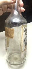 RARE ANTIQUE ORIGINAL  » WHIPPLE CREEK KENTUCKY  » WHISKEY PAPER LABEL BOTTLE!!