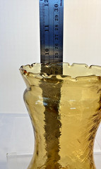 Vintage Rare Chianti Wine Bottle Decanter Lantern Oil Lamp Amber Green Glass 15&Prime;