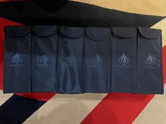 6 750ML ACE OF SPADES BRUT (ARMAND DE BRIGNAC) GOLD EMPTY CHAMPAGNE BOXES/SLEEVE