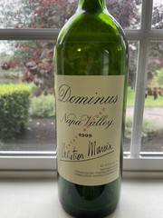 Dominus Wine Bottle Empty 1999 Napa Valley Collectible 1.5 L Magnum