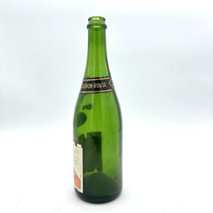 GH Mumm Cordon Rouge Champagne Bottle 1976 Reims France Empty Vintage Display