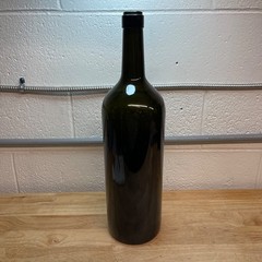 XXL Wine Bottle – 21&Prime; Antique Green – 5 Liters – Bordeaux Bottle
