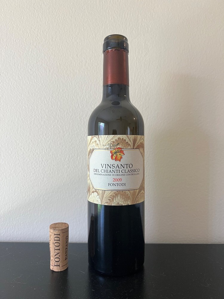 Fontodi Vin Santo del Chianti Classico 2009 Empty Bottle 375 mL with Cork