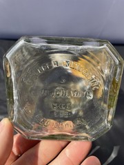 Vintage Glass Bottle From Monarch Wine Company circa 1950-1970.