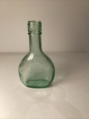 Vintage Almaden Vineyards Pony Green Glass Wine Bottle