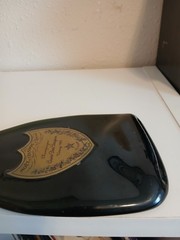 Cuvee Dom Perignon flatten spoon rest/ Kitchen decor. 12&Prime;L