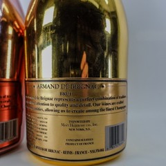 Rare Set Ace Of Spades Magnums 1.5L 1 Brut 1 Rosé Empty Bottles