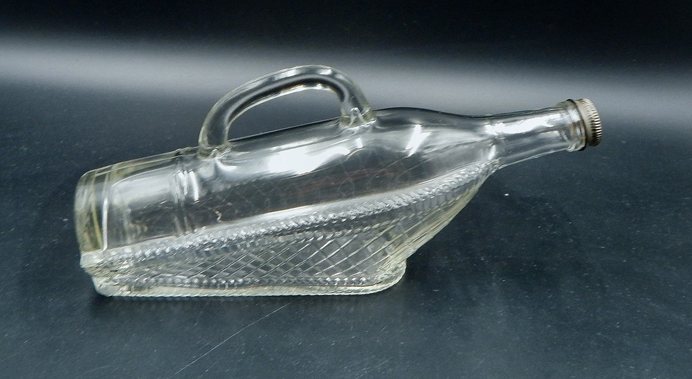 London Winery Ltd Glass Wicker Basket Wine Bottle With Handle Canada