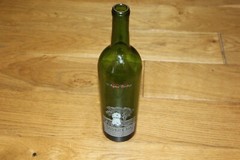 Rare Collectors Edition Silver Oak 2012 Napa Valley Etched Wine Bottle