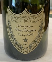 Dom Perignon Vintage 2006 Champagne Box, Bottle (empty) and Booklet – RARE