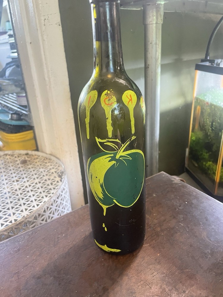 Vintage Wine Bottle TICK ONE
