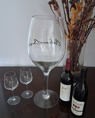 Giant Wine Glass 18&Prime;