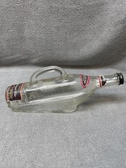 Canadian London Red Dinner Wine Empty Bottle with Handle Home Decor KG JD