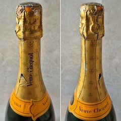 Veuve Clicquot Ponsardin Champagne 15&Prime; Empty Display SPECIMEN 1.5L Magnum Bottle