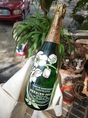 Perrier-Jouet Belle Epoque Champagne CHOCOLATES Bottle REUSABLE Lidded Bottom