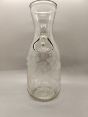 Vintage Paul Masson Norman Kosarin Wine Decanter Carafe Etched Glass 1989