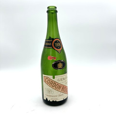GH Mumm Cordon Rouge Champagne Bottle 1976 Reims France Empty Vintage Display