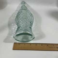 Pescevino Italy Fish Shaped Wine Empty Bottle 13&Prime; Italian Nautical Coastal Decor