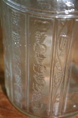Embossed Vintage Monarch One Quart Wine Bottle