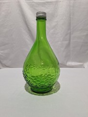 Gallo Wine ~ Half Gallon Flavor Guard Bottle ~ Vintage Green Glass with Grapes