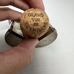 Dom Perignon Collectible Cork Holder By Christofle December 1999 Silver