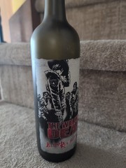 “The Walking Dead” Blood Red Blend Empty Wine Bottle 750ml 2016