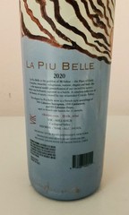 Vina Vik Winery La Piu Belle 2020 750ml EMPTY BOTTLE Painted