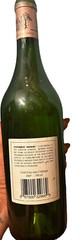 VTG CHATEAU HAUT BRION 2001 Graves EMPTY Bottle France Red Bordeaux Wine Glass