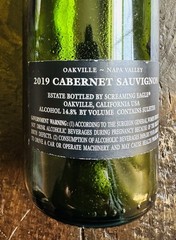 Screaming Eagle Wine Bottle Empty 2019 Napa Collectible 750ml Cabernet