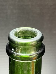 Vtg Collectible Perrier Jouet Fleur de Champagne Painted Bottle Empty No Label