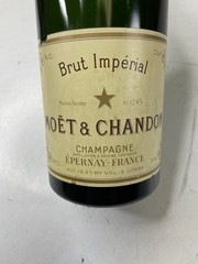 Vintage EMPTY (3L Size) Moet & Chandon Champagne Display Bottle Bar France Cave