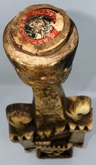 Vintage Casa Vinicola Boccaccio Basting Vino Rosso Castle Wine Bottle Very Rare