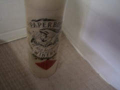 Mint Wine in a Paper Container