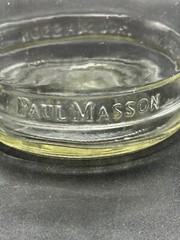 Vintage Paul Masson Glass Wine Carafe 10 3/4 » tall – Clear-Embossed Lettering