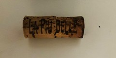 Vina Vik Winery La Piu Belle 2020 750ml EMPTY BOTTLE Painted