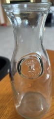 Vintage Paul Masson “since 1852” Clear Glass Carafe