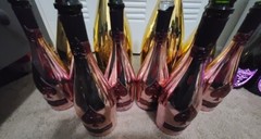 10 ACE OF SPADES ROSE (ARMAND DE BRIGNAC) 750ML EMPTY CHAMPAGNE BOTTLE No BOX