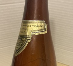 Vintage EMPTY Julius Kayser Liebfraumilch Glockenspiel 1961 Wine Bottle
