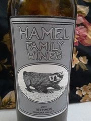 2011 1STHMUS Sonoma Valley Red Wine Hamel Family 750ml Empty Wine Bottle Candle