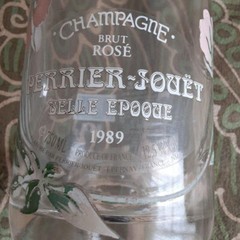 Empty Wine Bottle Belle Epoque Rose Champagne 1989