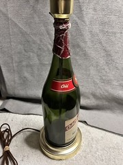 Vintage Wine Bottle Lamp – Unique and Upcycled Decor