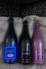 3 Bottle Set: 1 Luminous Bugatti Carbon Champagne, 1 Carbon Brut, & Carbon rosé