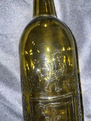 Vintage 40 Years Anniversary 1958-1998 Amber Brown Glass Gallo Wine Bottle