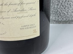 Penfolds RWT Shiraz Double Magnum 3 Liter Empty Prop Glass Wine Bottle Sealed