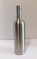 True North Aluminum Wine Bottle 26 Oz 12 Inches Tall 3 In Wide Screw Cap