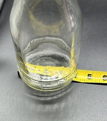 Vintage Paul Masson Glass Wine Carafe 10 3/4 » tall – Clear-Embossed Lettering