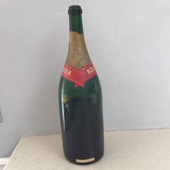 Empty 1961 Bollinger Brut Champagne Extra Quality Display Bottle 19” Tall