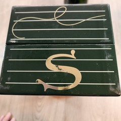 1997 Salon Le Mesnil EMPTY Bottle Box Booklet Champagne Blanc de Blancs Vintage