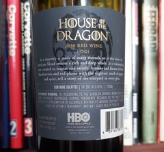 GAME OF THRONES WINE BOTTLE