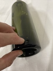 Antique 12.25” Green Unmarked Glass Wine Bottle – CHIPPED